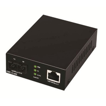 Сетевое оборудование D-Link DMC-G10SC/A1A  Медиаконвертер с 1 портом 100/1000Base-T и 1 портом 1000Base-LX с разъемом SC для одномодового оптического кабеля (до 10 км)