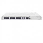 Сетевое оборудование MikroTik CRS328-4C-20S-4S+RM Коммутатор управляемый, в стойку, 20х SFP, 4x SFP+ , 4х RJ45/SFP