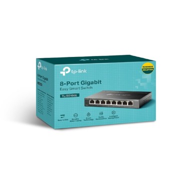 Сетевое оборудование TP-Link TL-SG108E Коммутатор Easy Smart с 8 гигабитными портами-2