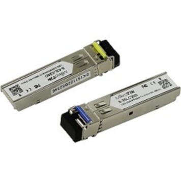 Сетевое оборудование MikroTik S-3553LC20D Пара модулей, SFP, 1.25G  SM  T1550nm/R1310nm  20km, S-35LC20D  + S-53LC20D