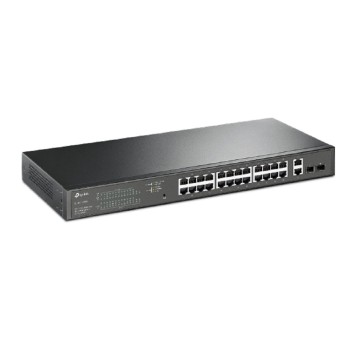 Сетевое оборудование TP-Link TL-SG1428PE Коммутатор Easy Smart с 26 гигабитными портами RJ45 (24 порта PoE+) и 2 портами SFP-1
