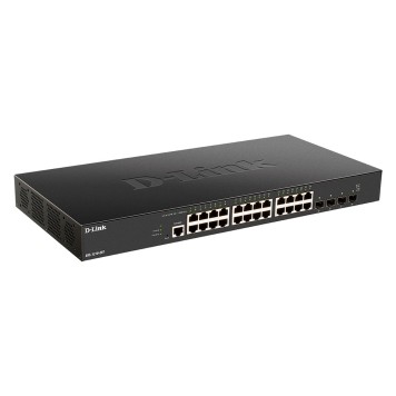 Сетевое оборудование D-Link DXS-1210-28T/A1A PROJ Управляемый L2+ коммутатор с 24 портами 10GBase-T и 4 портами 25GBase-X SFP28-1