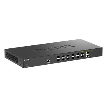 Сетевое оборудование D-Link DXS-1210-12SC/B1A PROJ Управляемый L2+ коммутатор с 10 портами 10GBase-X SFP+ и 2 комбо-портами 10GBase-T/SFP+-1