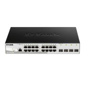 Сетевое оборудование D-Link DGS-1210-20/ME/B1A Управляемый L2 коммутатор с 16 портами 10/100/1000Base-T и 4 портами 1000Base-X SFP