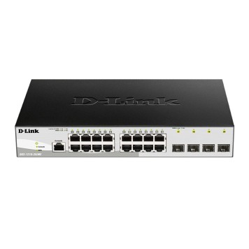 Сетевое оборудование D-Link DGS-1210-20/ME/B1A Управляемый L2 коммутатор с 16 портами 10/100/1000Base-T и 4 портами 1000Base-X SFP