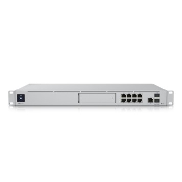 Сетевое оборудование UBIQUITI UDM-SE Маршрутизатор, 1*10G SFP+, 8*GbE RJ45 LAN ports(2) PoE+,(6) PoE, 1*10G SFP+,1*2.5 GbE RJ45 WAN ports, 1*3.5