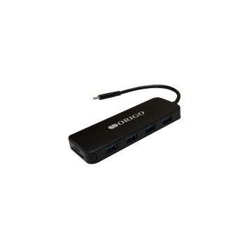 Сетевое оборудование ORIGO OU3390SNPD/B1 Док-станция USB-C 11-в-1 4xUSB 3.0, USB-C/PD 3.0, HDMI, VGA, Gigabit LAN, SD/TF/microSD, TRRS