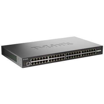Сетевое оборудование D-Link DGS-1210-52X/ME/C1A Управляемый L2 коммутатор с 48 портами 10/100/1000Base-T и 4 портами 10GBase-X SFP+-1
