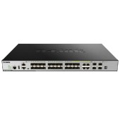 Сетевое оборудование D-Link DGS-3630-28SC/A2ASI PROJ Управляемый L3 коммутатор, стек, 20x1000Base-X SFP, 4x10GBase-X SFP+, 4xCombo 1000Base-T/SFP, ПО SI