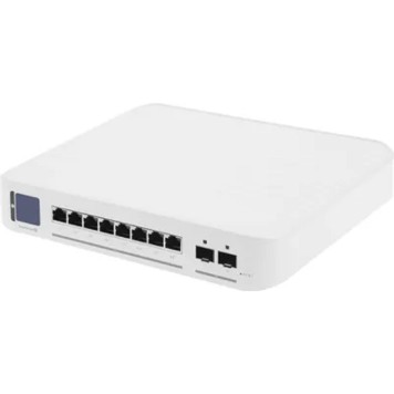 Сетевое оборудование UBIQUITI USW-Enterprise-8-PoE Коммутатор управляемый Ubiquiti, 8х 2.5G, 2х 10G SFP+, 120 Вт Poe