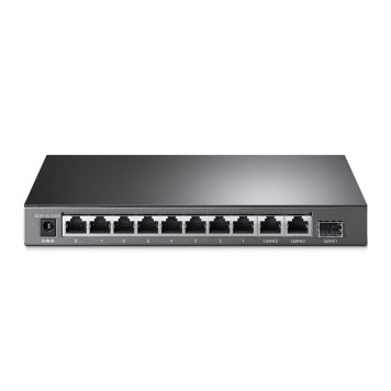 Сетевое оборудование TP-Link TL-SL1311MP Неуправляемый PoE-коммутатор (8 портов PoE+ 10/100 Мбит/с, 2 гигабитных порта без РоЕ и 1 слот SFP)-2