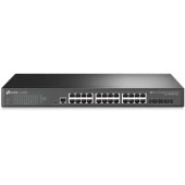 Сетевое оборудование TP-Link SG3428X Omada 24-портовый гигабитный управляемый коммутатор L2+ с 4 SFP+ слотами 10G