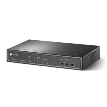 Сетевое оборудование TP-Link TL-SF1008P Настольный коммутатор с 8 портами 10/100 Мбит/с (4 порта PoE+)-1