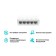 Сетевое оборудование TP-Link LS1005 Настольный коммутатор с 5 портами 100 Мбит/с