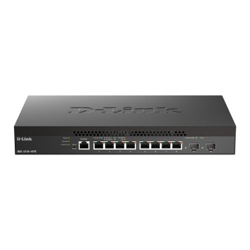 Сетевое оборудование D-Link DXS-1210-10TS/B2A PROJ Управляемый L2+ коммутатор с 8 портами 10GBase-T и 2 портами 10GBase-X SFP+ 
