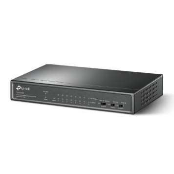 Сетевое оборудование TP-Link TL-SF1009P Настольный коммутатор с 9 портами 10/100 Мбит/с (8 портов PoE+)-1