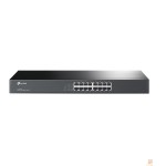 Сетевое оборудование TP-Link TL-SF1016 Коммутатор с 16 портами 10/100 Мбит/с для размещения в стойке