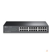 Сетевое оборудование TP-Link TL-SF1024D Коммутатор с 24 портами 10/100 Мбит/с для размещения на столе или в стойке