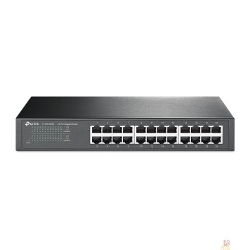 Сетевое оборудование TP-Link TL-SG1024D Коммутатор с 24 гигабитными портами для размещения на столе или в стойке