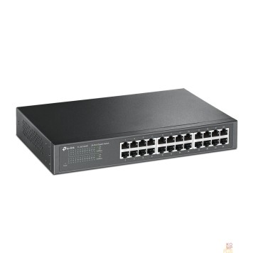 Сетевое оборудование TP-Link TL-SG1024D Коммутатор с 24 гигабитными портами для размещения на столе или в стойке-1