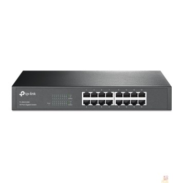 Сетевое оборудование TP-Link TL-SG1016D Коммутатор с 16 гигабитными портами для размещения на столе или в стойке