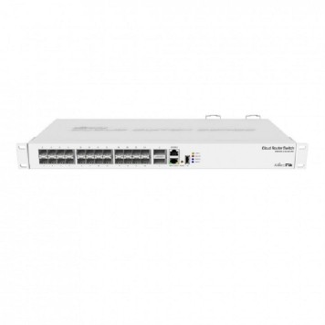 Сетевое оборудование MikroTik CRS326-24S+2Q+RM Коммутатор управляемый, в стойку, 24х SFP+, 2x QSFP+
