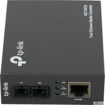 Сетевое оборудование TP-Link MC110CS Медиаконвертер Fast Ethernet 100Base-TX / 100Base-FX (Duplex SC), 1310нм, одномод (до 20 км)-2