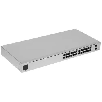 Сетевое оборудование UBIQUITI USW-24 Коммутатор в стойку, 24х 1G RJ45, 2х SFP