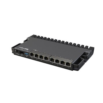 Сетевое оборудование MikroTik RB5009UG+S+IN Маршрутизатор проводной, 7*1Gbit RJ45, 1*2.5Gbit RJ45, 1*10Gbit SFP+