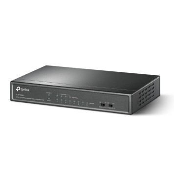 Сетевое оборудование TP-Link TL-SF1008LP Настольный коммутатор с 8 портами 10/100 Мбит/с (4 порта PoE+)-1