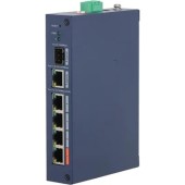 Коммутаторы DAHUA DH-CHS4106-4ET-60 4-портовый PoE облачный коммутатор; 4xRJ45 100M (PoE/PoE+/Hi-PoE), 1xRJ45, 1xSFP 1G (uplink); суммарно до 60Вт; PoE watchdog, до 250м; грозозащита 6кВ; IP30, IK06;