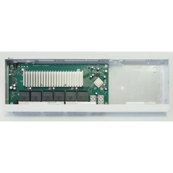 Сетевое оборудование MikroTik CRS326-24G-2S+RM Коммутатор управляемый, Cloud Router Switch 326-24G-2S+RM with RouterOS L5, 1U rackmount enclosure-1
