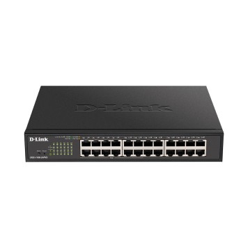 Сетевое оборудование D-Link DGS-1100-24PV2/A3A Настраиваемый L2 коммутатор c 24 портами 10/100/1000Base-T (12 портов РоЕ 802.3af/at, PoE-бюджет 100 Вт)