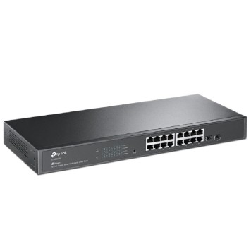 Сетевое оборудование TP-Link SG2218 Omada 16-портовый гигабитный управляемый коммутатор Smart с 2 SFP-слотами-1