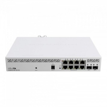 Сетевое оборудование MikroTik CSS610-8P-2S+IN Коммутатор управляемый, 8х 1G RJ45, 2х SFP+, раздача PoE 140 Вт, SwitchOS Lite