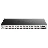 Сетевое оборудование D-Link DGS-1510-52X/A2A PROJ Управляемый L2+ стекируемый коммутатор с 48 портами 10/100/1000Base-T и 4 портами 10GBase-X SFP+