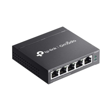 Сетевое оборудование TP-Link ES205GP Omada 5-портовый гигабитный Easy Managed коммутатор с 4 портами PoE+-2