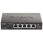 Сетевое оборудование D-Link DGS-1100-05PDV2/A1A Настраиваемый L2 коммутатор с 5 портами 10/100/1000Base-T (2 порта PoE, 1 порт для питания коммутатора по PoE). (Питание осуществляется только по PoE.)