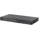 Коммутаторы DAHUA DH-S3228-24GT-240 24-портовый неуправляемый гигабитный коммутатор с PoE;