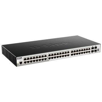 Сетевое оборудование D-Link DGS-1510-52X/A2A PROJ Управляемый L2+ стекируемый коммутатор с 48 портами 10/100/1000Base-T и 4 портами 10GBase-X SFP+-1