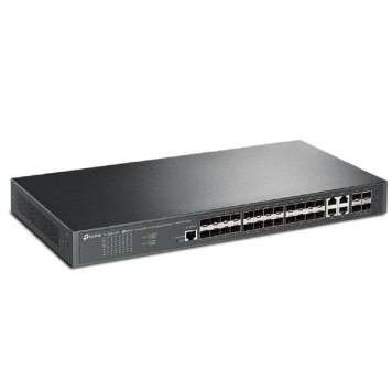 Сетевое оборудование TP-Link SG3428XF Omada 24-портовый гигабитный управляемый SFP-коммутатор L2+ с 4 SFP-слотами-1