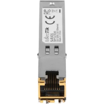 Сетевое оборудование MikroTik S-RJ01 Модуль SFP RJ45, 10/100/1000M copper module-1