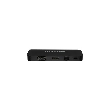 Сетевое оборудование ORIGO OU3390SNPD/B1 Док-станция USB-C 11-в-1 4xUSB 3.0, USB-C/PD 3.0, HDMI, VGA, Gigabit LAN, SD/TF/microSD, TRRS-2