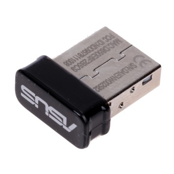Сетевое оборудование ASUS USB-N10 Беспроводной USB 2.0 адаптер N150, Wi-Fi 4 (n)-2