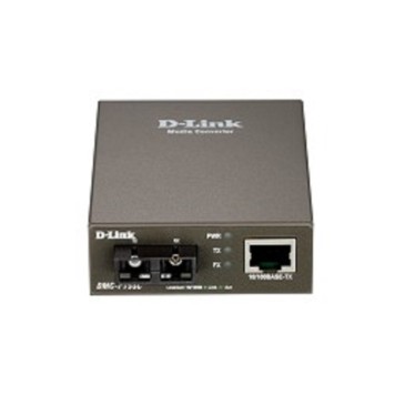 Сетевое оборудование D-Link DMC-F15SC/B1A Медиаконвертер из 100BASE-TX по витой паре в 100BASE-FX по одномодовому волокну (15 км, SC)