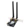 Сетевое оборудование ASUS PCE-AXE5400 Беспроводной двухдиапазонный PCI Express адаптер AXE5400 + Bluetooth 5.2, внешняя съемная антенна, Wi-Fi 6 (ax)