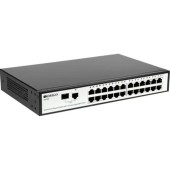 Сетевое оборудование ORIGO OS1225/A1A Неуправляемый коммутатор 24x100Base-TX, 1xCombo 1000Base-T/SFP, корпус металл