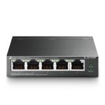 Сетевое оборудование TP-Link TL-SF1005P Настольный коммутатор с 5 портами 10/100 Мбит/с (4 порта PoE+)