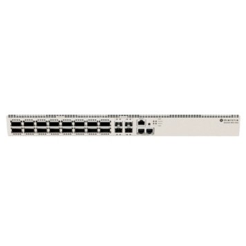 Сетевое оборудование MikroTik CRS520-4XS-16XQ-RM Коммутатор управляемый, 2*RJ45 10Gbit, 4*SFP28 25Gbit, 16QSFP28 100Gbit, 4GB Ram, 4-core CPU, RouterOs L5-1
