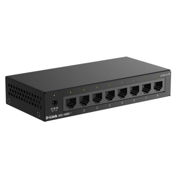 Сетевое оборудование D-Link DGS-1008D/V/S1A Неуправляемый коммутатор с 8 портами 10/100/1000Base-T-1